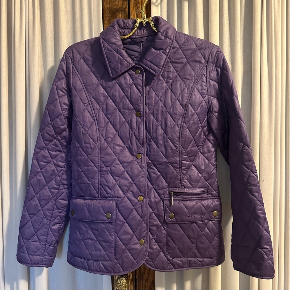 Barbour Cynthia Silk Sheen Quilted Jacket